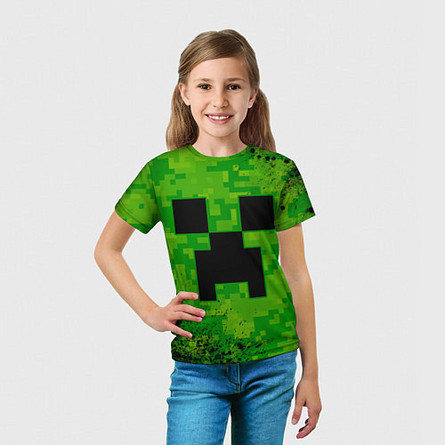 Детская футболка MINECRAFT МАЙНКРАФТ / 3D-принт – фото 5