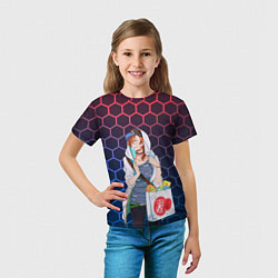 Футболка детская Чуя Накахара, цвет: 3D-принт — фото 2