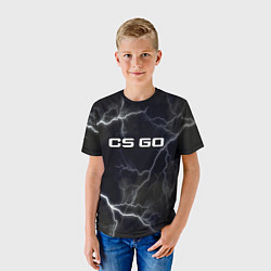 Футболка детская CS GO, цвет: 3D-принт — фото 2