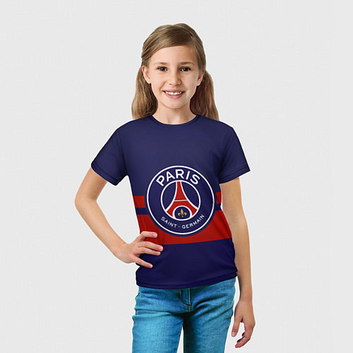 Детская футболка PSG / 3D-принт – фото 5