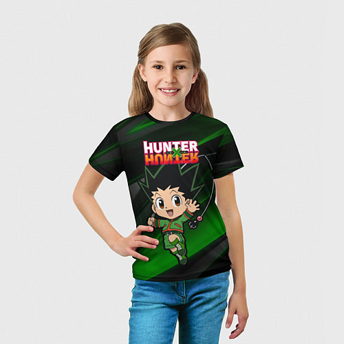 Детская футболка Гон Фрикс Hunter x Hunter / 3D-принт – фото 5