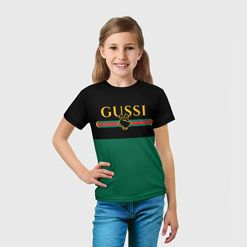Детская футболка GUSSI ГУСИ / 3D-принт – фото 5