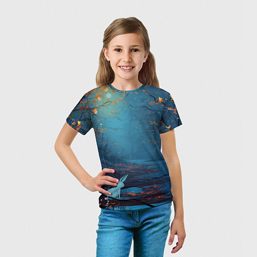 Детская футболка Forest / 3D-принт – фото 5