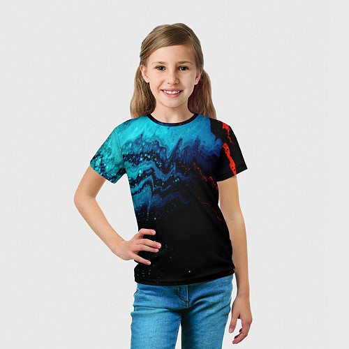 Детская футболка ПЛАЗМА / 3D-принт – фото 5