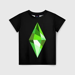 Детская футболка The Sims Plumbob