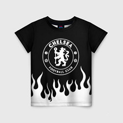 Футболка детская Chelsea BW, цвет: 3D-принт