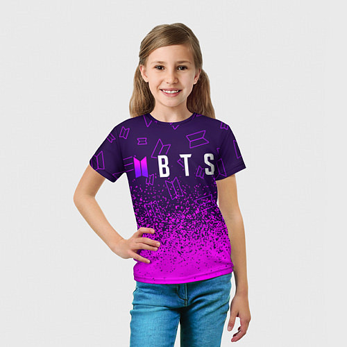 Детская футболка BTS БТС / 3D-принт – фото 5