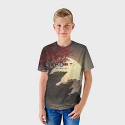 Футболка детская Ghost of Tsushima, цвет: 3D-принт — фото 2