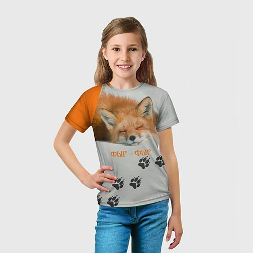 Детская футболка Фыр-Фыр / 3D-принт – фото 5