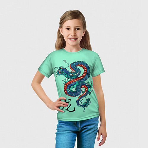 Детская футболка Dragon / 3D-принт – фото 5