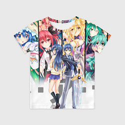 Футболка детская Date A Live, цвет: 3D-принт