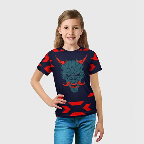 Детская футболка Демон они / 3D-принт – фото 5