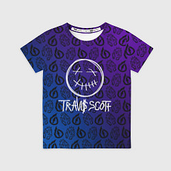 Футболка детская TRAVIS SCOTT, цвет: 3D-принт