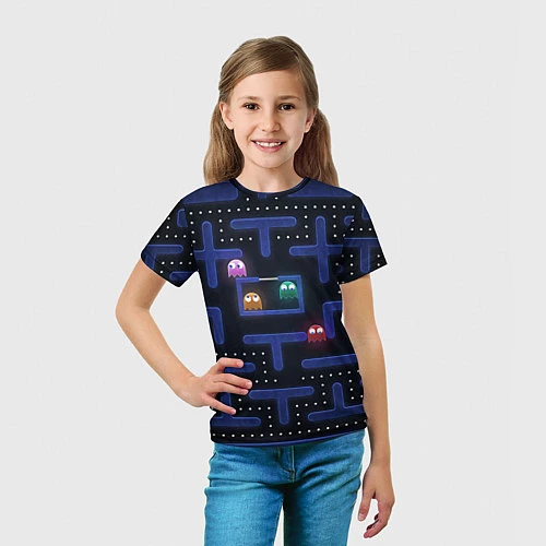 Детская футболка Pacman / 3D-принт – фото 5