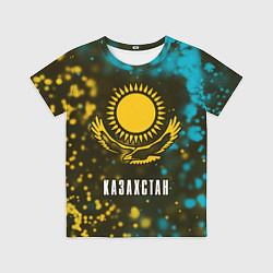 Футболка детская КАЗАХСТАН KAZAKHSTAN, цвет: 3D-принт