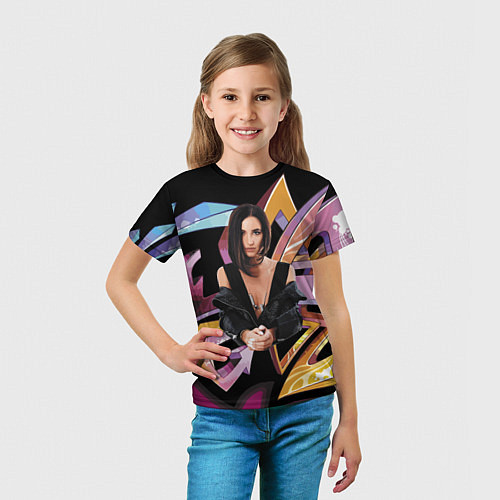 Детская футболка Supergirl / 3D-принт – фото 5