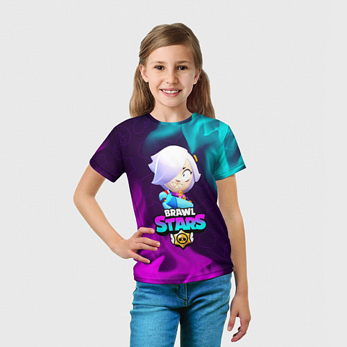 Детская футболка BRAWL STARS COLETTE КОЛЕТТ / 3D-принт – фото 5