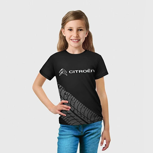 Детская футболка CITROEN / 3D-принт – фото 5