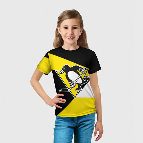 Детская футболка Pittsburgh Penguins Exclusive / 3D-принт – фото 5