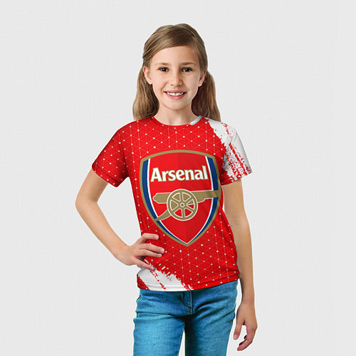 Детская футболка ARSENAL Арсенал / 3D-принт – фото 5