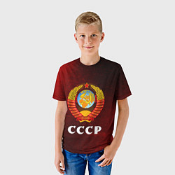 Футболка детская СССР USSR, цвет: 3D-принт — фото 2