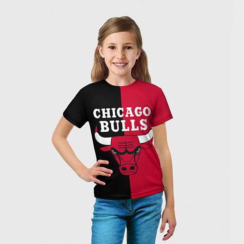 Детская футболка Чикаго Буллз / 3D-принт – фото 5