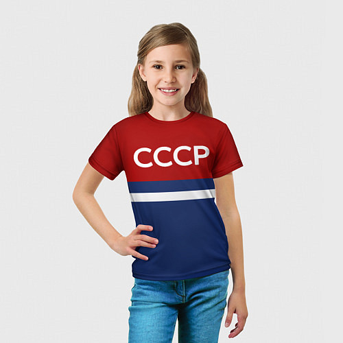 Детская футболка СССР СПОРТ / 3D-принт – фото 5