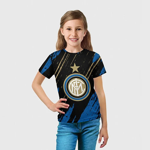 Детская футболка Inter Интер / 3D-принт – фото 5