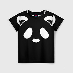 Футболка детская Panda white, цвет: 3D-принт