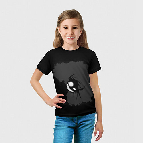 Детская футболка FALSH SMILE / 3D-принт – фото 5