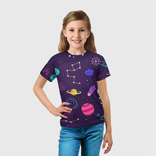 Детская футболка Space / 3D-принт – фото 5