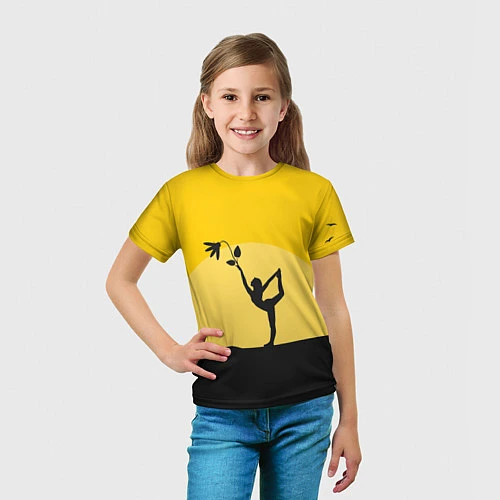 Детская футболка Гармония Утра / 3D-принт – фото 5