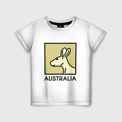 Футболка детская Australia, цвет: 3D-принт