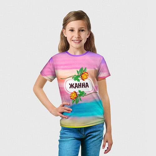 Детская футболка Жанна / 3D-принт – фото 5