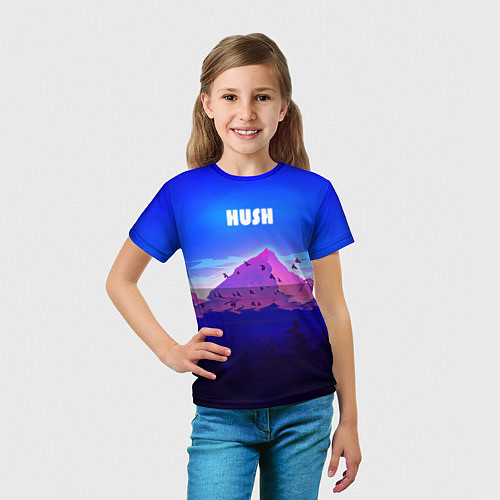 Детская футболка HUSH / 3D-принт – фото 5