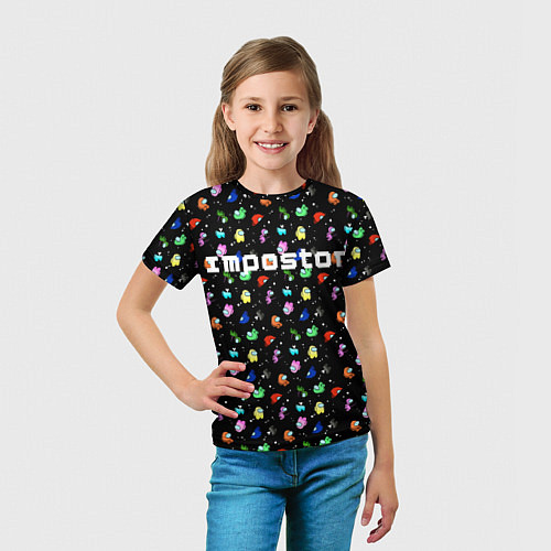 Детская футболка Impostor / 3D-принт – фото 5