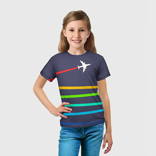Детская футболка В небо / 3D-принт – фото 5