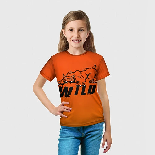 Детская футболка WildДикий / 3D-принт – фото 5