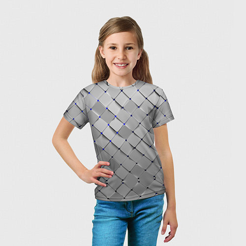 Детская футболка Геометрия / 3D-принт – фото 5