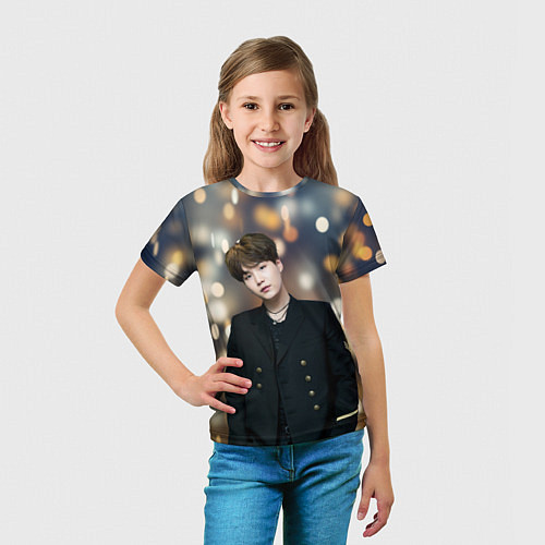 Детская футболка MIN YOONGI / 3D-принт – фото 5