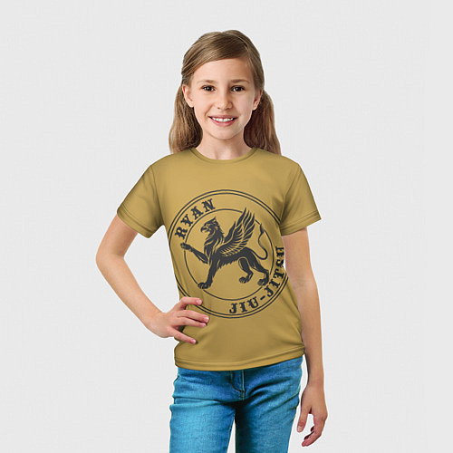 Детская футболка Райан джиу-джитсу / 3D-принт – фото 5