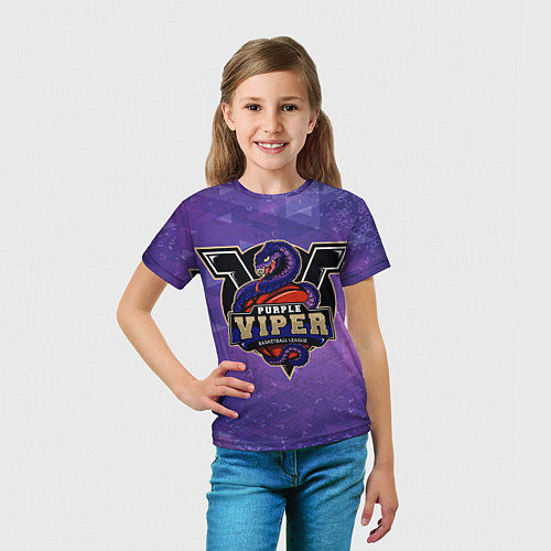 Детская футболка Viper / 3D-принт – фото 5