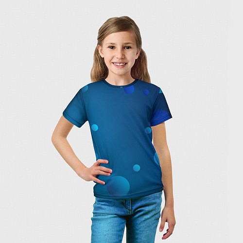 Детская футболка Пузыри / 3D-принт – фото 5