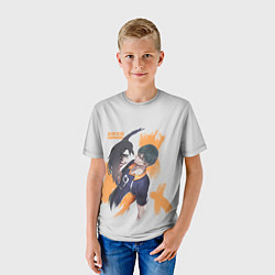 Футболка детская Кагеяма Тобио, цвет: 3D-принт — фото 2