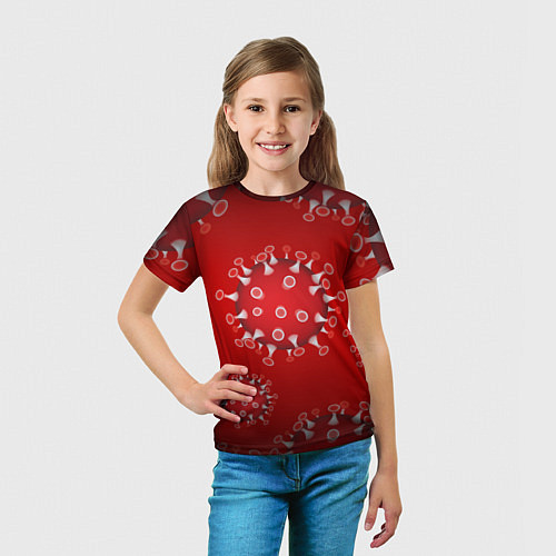 Детская футболка Вирусяка / 3D-принт – фото 5