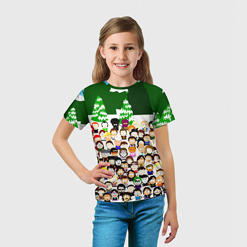 Детская футболка Южный Парк South Park / 3D-принт – фото 5
