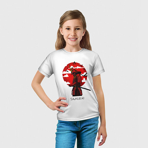 Детская футболка Samurai / 3D-принт – фото 5