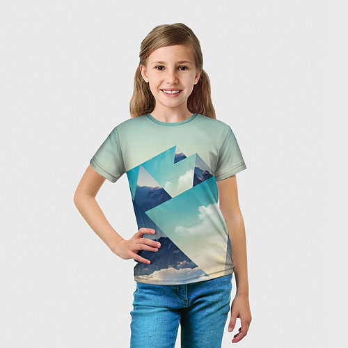 Детская футболка Эверест / 3D-принт – фото 5