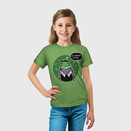 Детская футболка Среда, чуваки / 3D-принт – фото 5