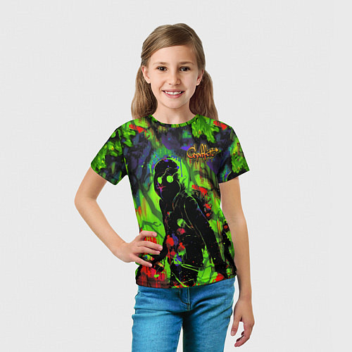 Детская футболка Граффити / 3D-принт – фото 5
